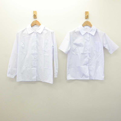 【中古】埼玉県 北本市立東中学校 女子制服 2点 (シャツ・シャツ) sf064957