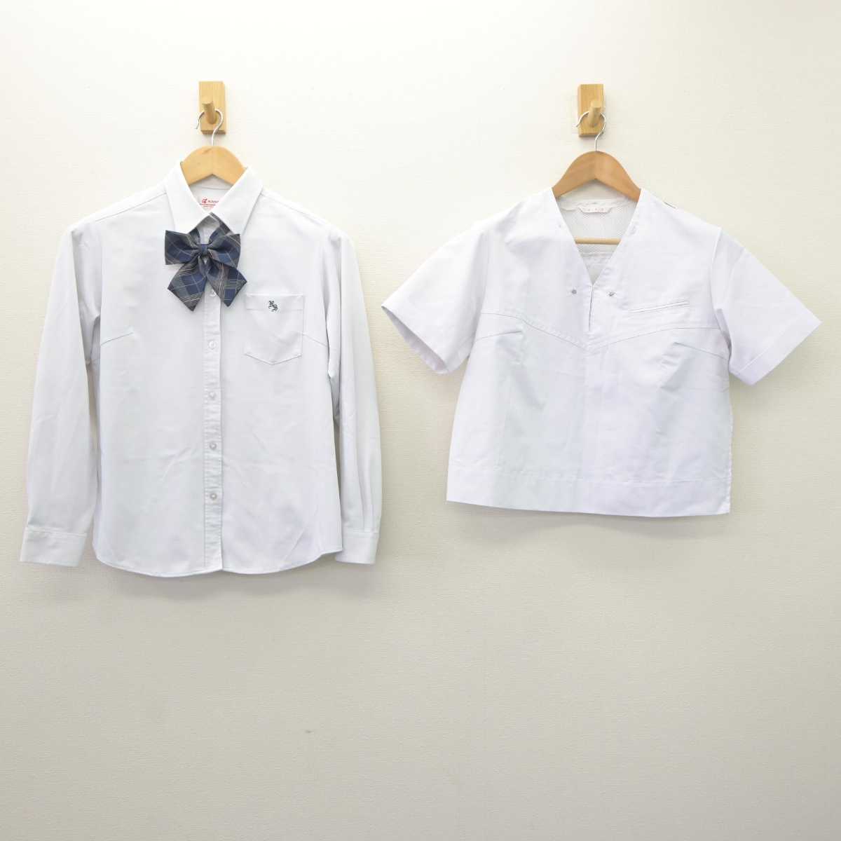 【中古】東京都 日本大学櫻丘高等学校 女子制服 3点 (シャツ・シャツ) sf064977