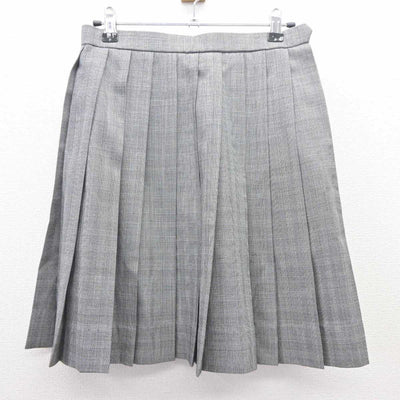 【中古】群馬県 前橋工業高等学校 女子制服 2点 (ベスト・スカート) sf064981