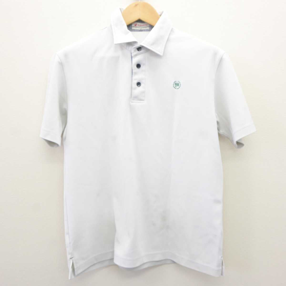 【中古】愛知県 山本学園情報文化専門学校 男子制服 2点 (シャツ) sf064988