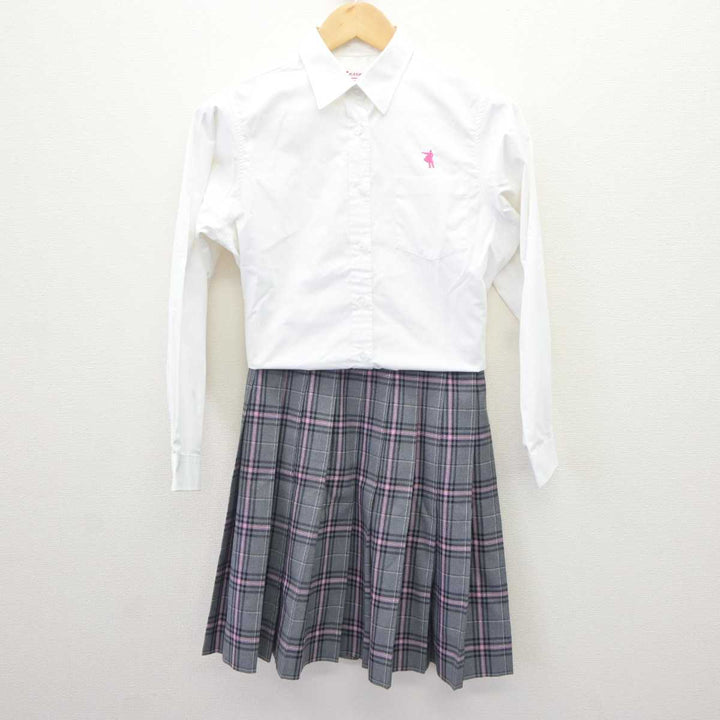 中古】 クラーク記念国際高等学校 女子制服 4点 (ブレザー・シャツ・スカート) sf064994 | 中古制服通販パレイド