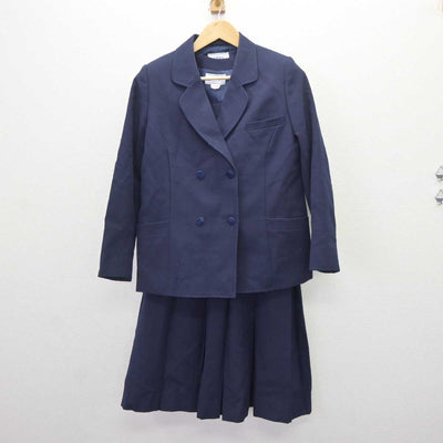 【中古】東京都 府中第六中学校 女子制服 4点 (ブレザー・ベスト・スカート) sf065007