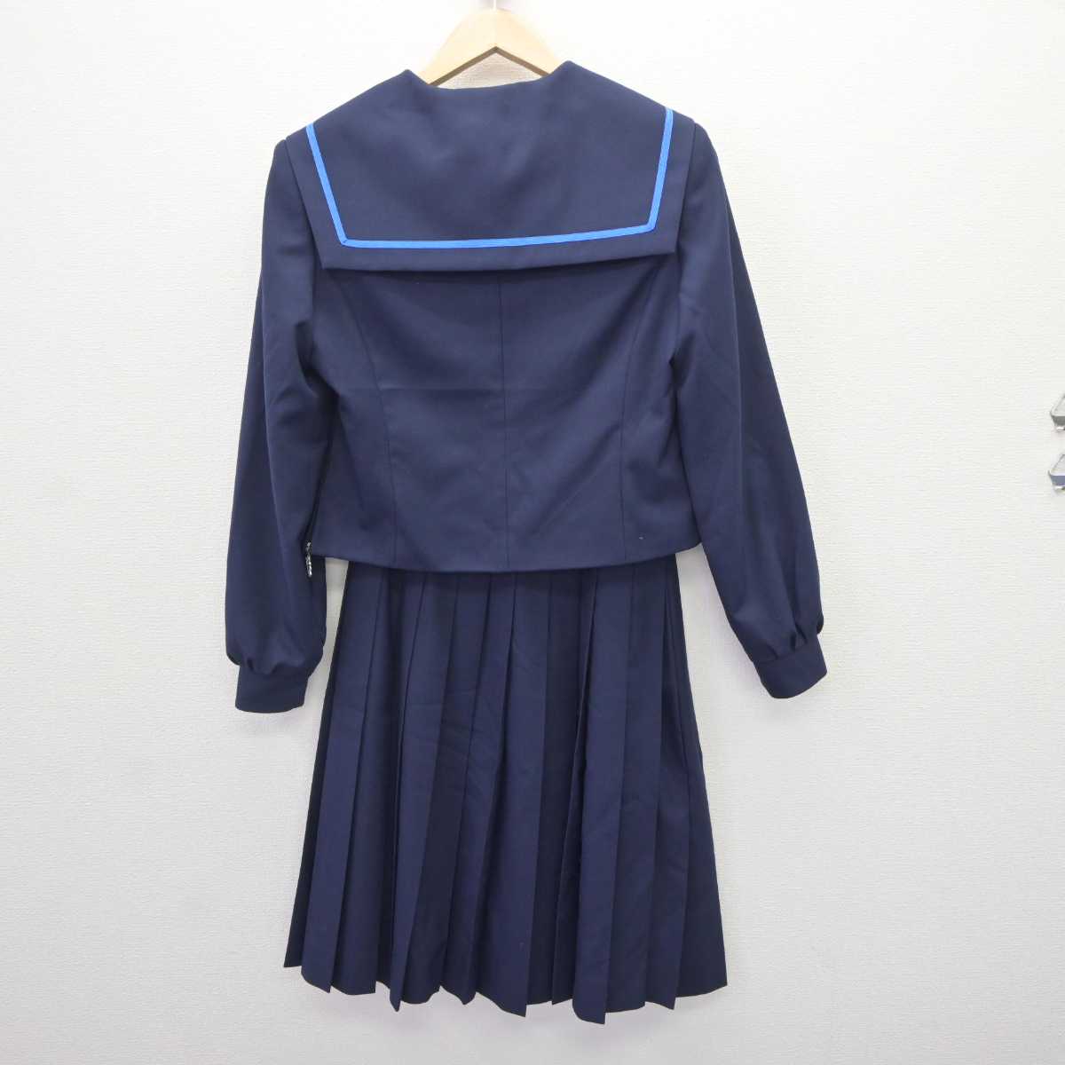 【中古】愛知県 本郷中学校 女子制服 4点 (セーラー服・スカート) sf065010