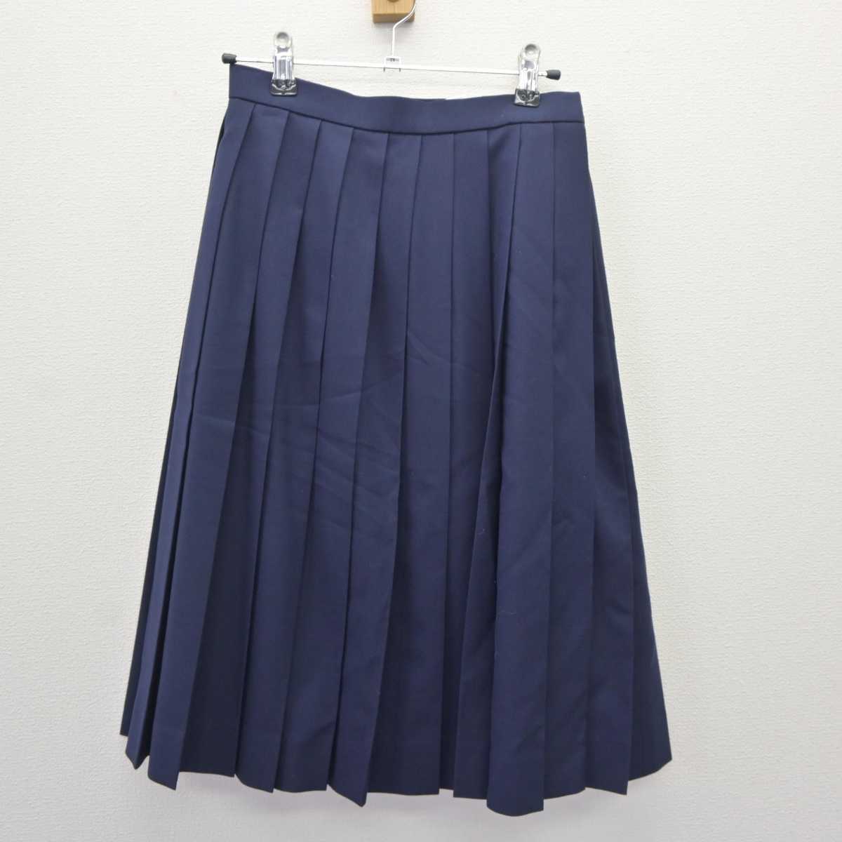 【中古】愛知県 本郷中学校 女子制服 4点 (セーラー服・スカート) sf065010