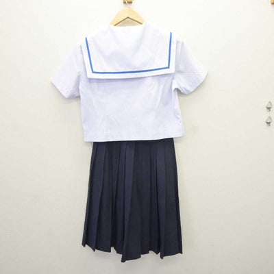 【中古】愛知県 本郷中学校 女子制服 3点 (セーラー服・スカート) sf065012