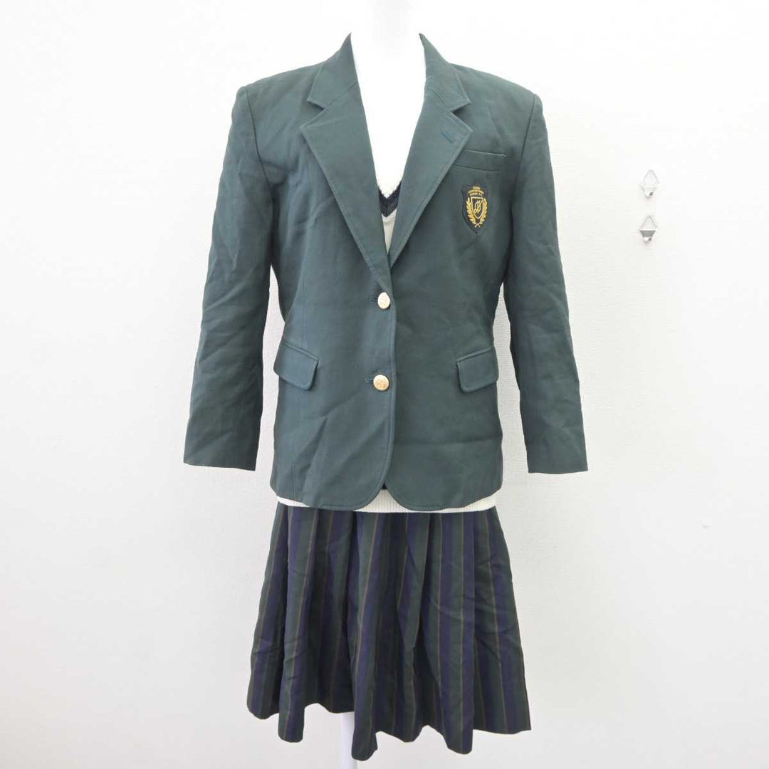 【中古】大阪府 大阪国際大和田高等学校/旧制服 女子制服 3点 (ブレザー・ニット・スカート) sf065020 | 中古制服通販パレイド