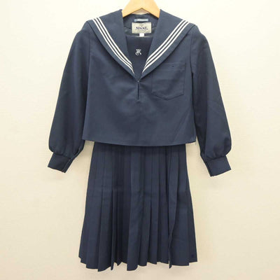 【中古】愛知県 高蔵寺高等学校 女子制服 2点 (セーラー服・スカート) sf065028