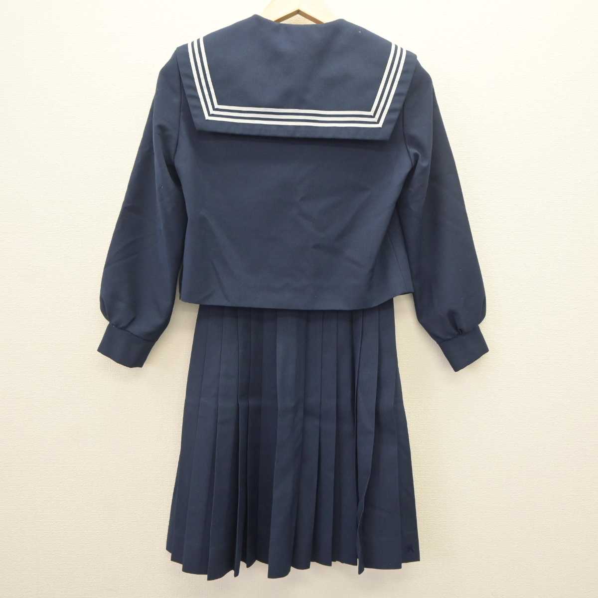 【中古】愛知県 高蔵寺高等学校 女子制服 2点 (セーラー服・スカート) sf065028