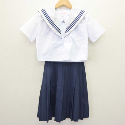 【中古】愛知県 高蔵寺高等学校 女子制服 3点 (セーラー服・セーラー服・スカート) sf065029