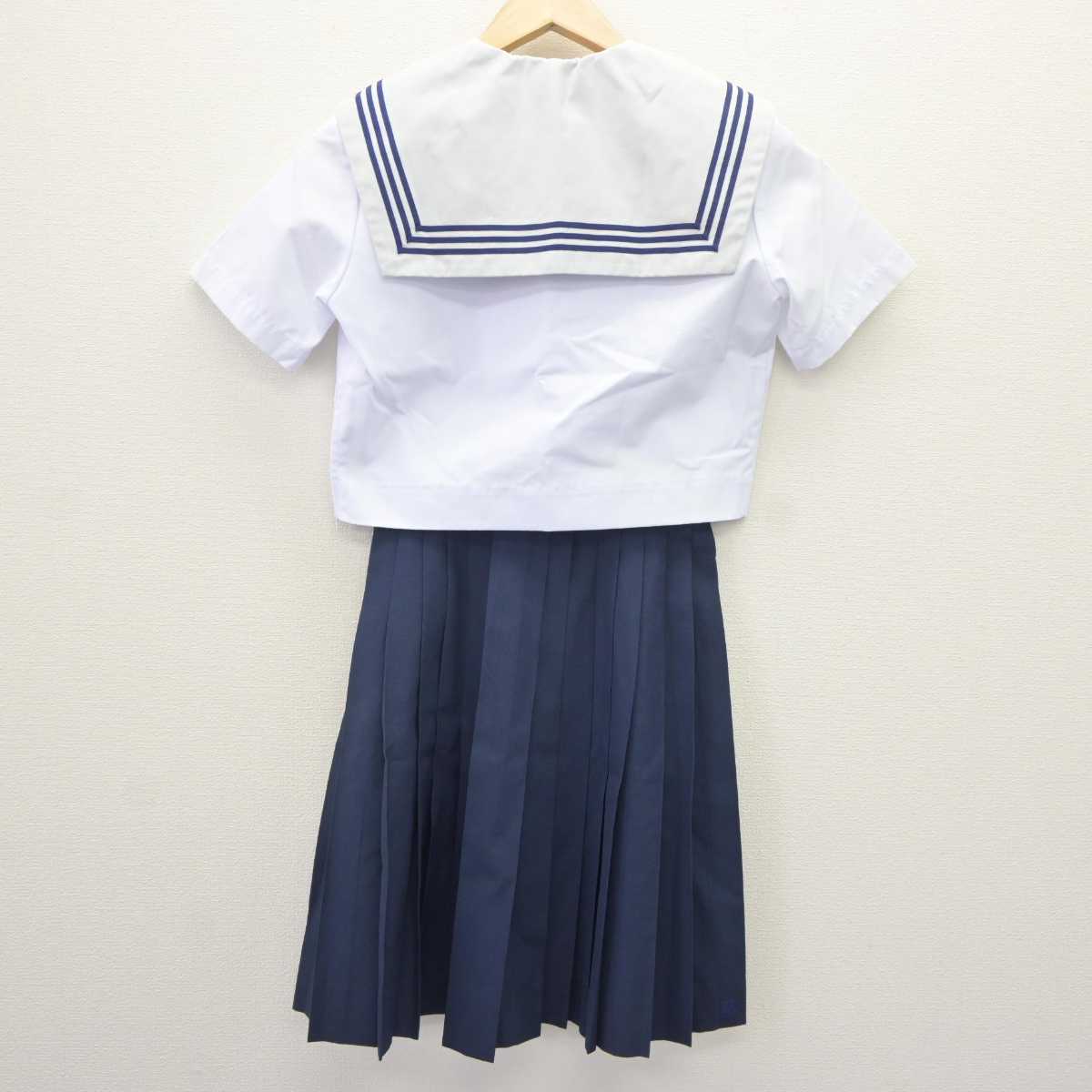 【中古】愛知県 高蔵寺高等学校 女子制服 3点 (セーラー服・セーラー服・スカート) sf065029