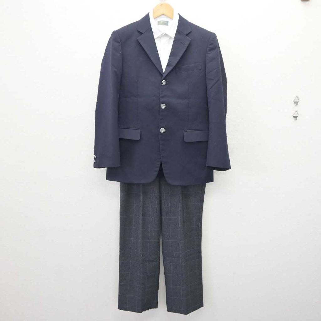 中古】鳥取県 米子工業高等学校 男子制服 3点 (ブレザー・シャツ・ズボン) sf065031 | 中古制服通販パレイド