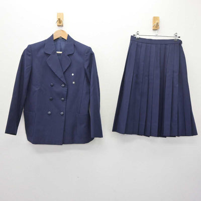 【中古】兵庫県 伊丹市立西中学校 女子制服 2点 (ブレザー・スカート) sf065038