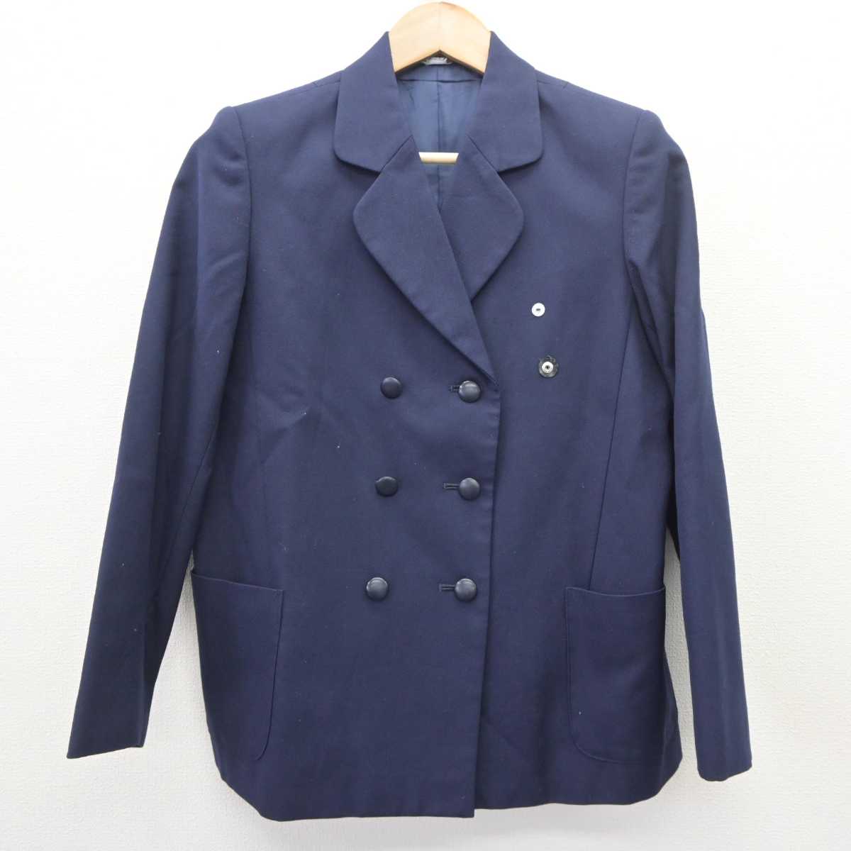 【中古】兵庫県 伊丹市立西中学校 女子制服 2点 (ブレザー・スカート) sf065038