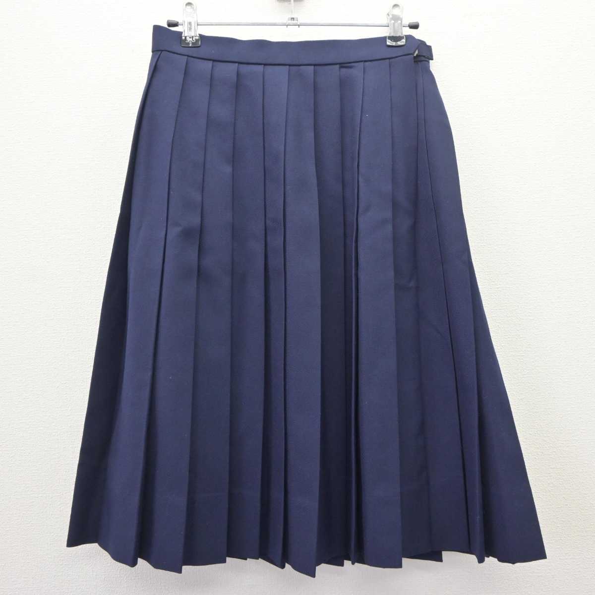 【中古】兵庫県 伊丹市立西中学校 女子制服 2点 (ブレザー・スカート) sf065038