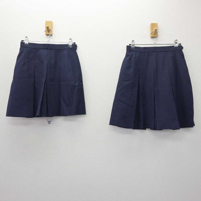 【中古】神奈川県 横浜市立豊田中学校 女子制服 4点 (ブレザー・スカート・スカート) sf065049