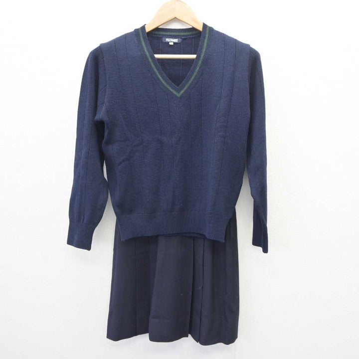 【中古】東京都 日本大学櫻丘高等学校 女子制服 2点 (ニット・スカート) sf065051 | 中古制服通販パレイド