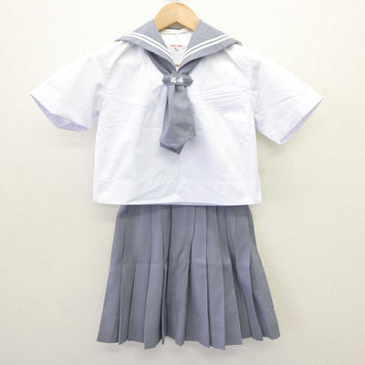 【中古】東京都 日本大学櫻丘高等学校 女子制服 4点 (セーラー服・スカート) sf065052