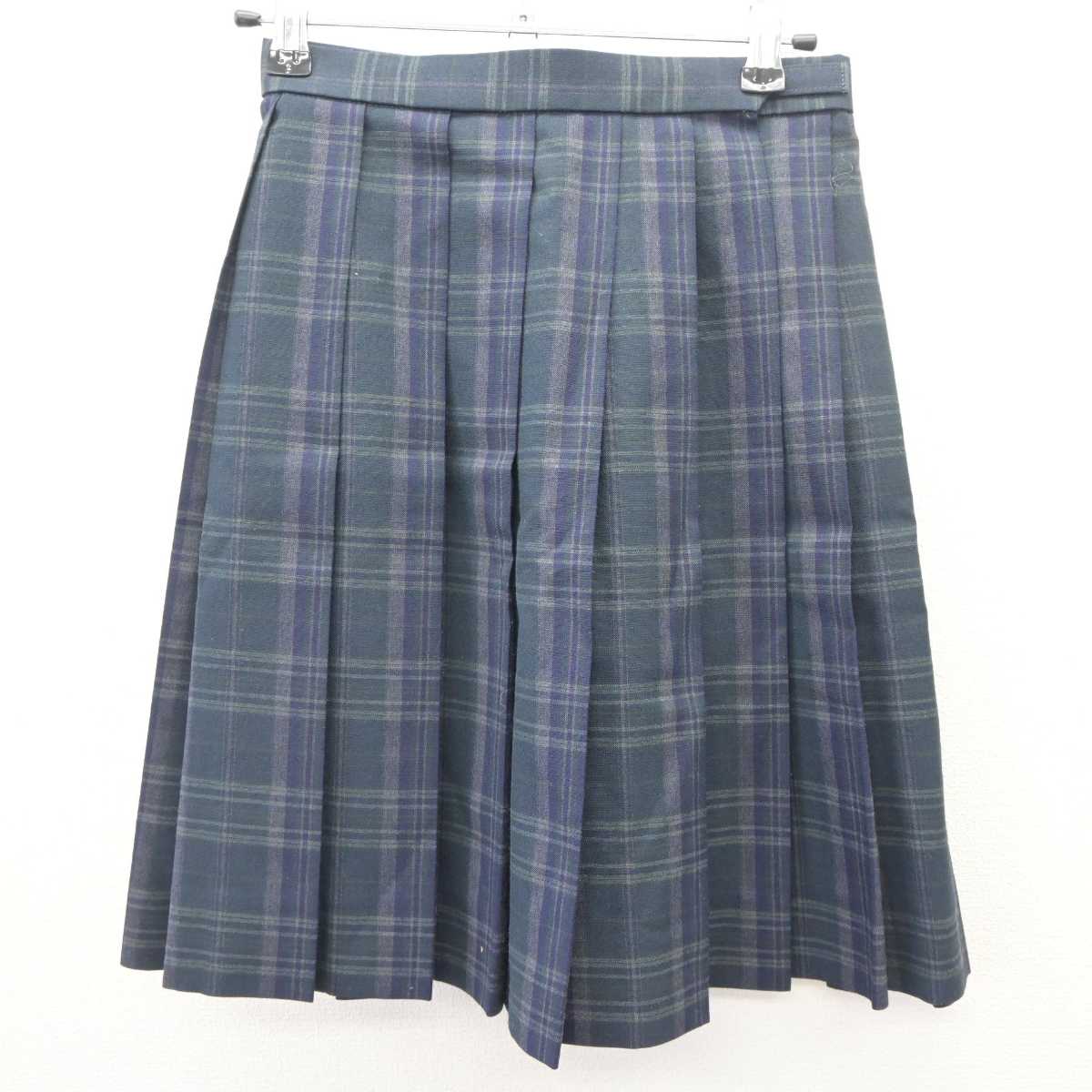 【中古】神奈川県 横浜市立中山中学校 女子制服 2点 (ニットベスト・スカート) sf065056