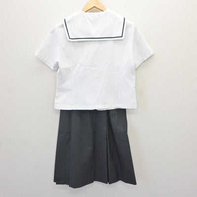 【中古】大分県 明豊高等学校 女子制服 3点 (セーラー服・セーラー服・スカート) sf065062