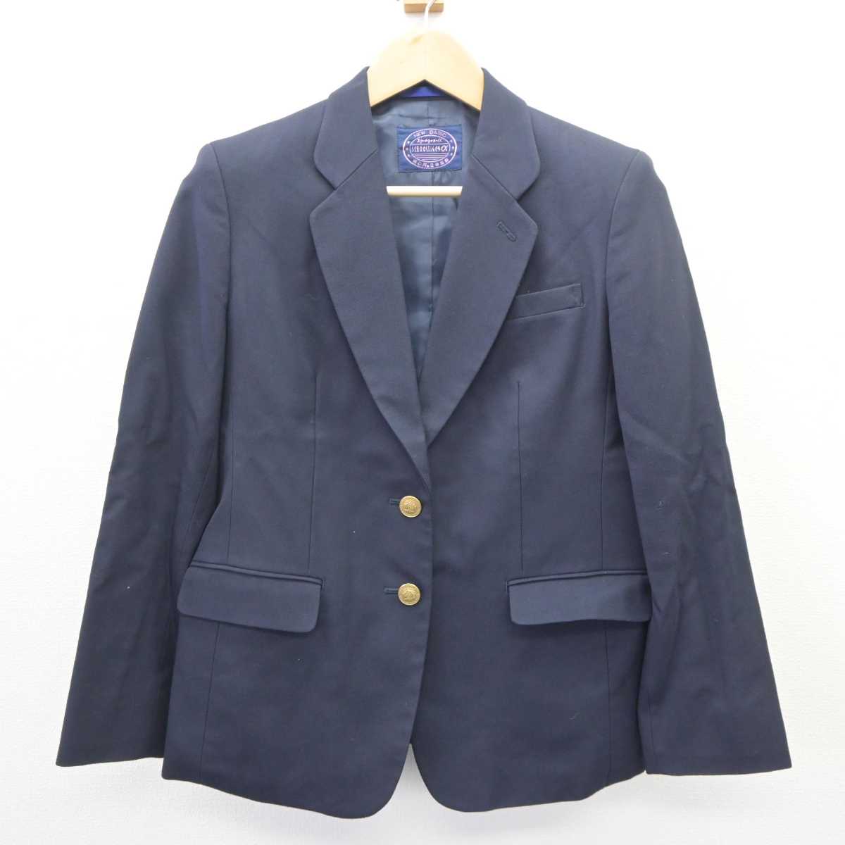 【中古】神奈川県 横浜市立みなと総合高等学校 女子制服 4点 (ブレザー・スカート) sf065066