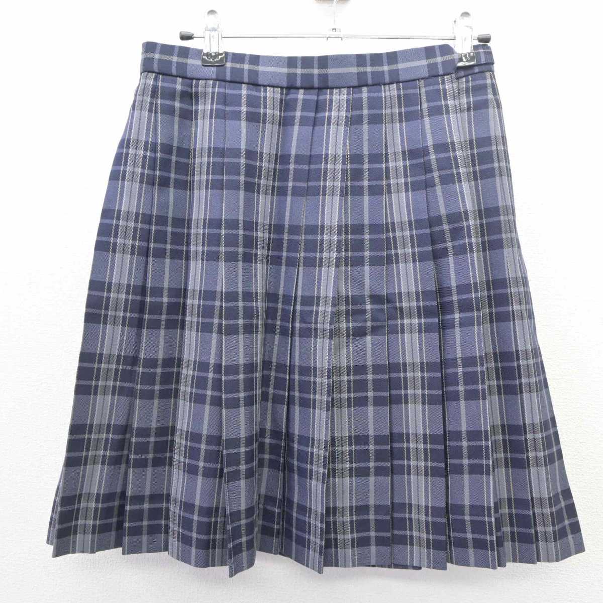 【中古】神奈川県 横浜市立みなと総合高等学校 女子制服 4点 (ブレザー・スカート) sf065066