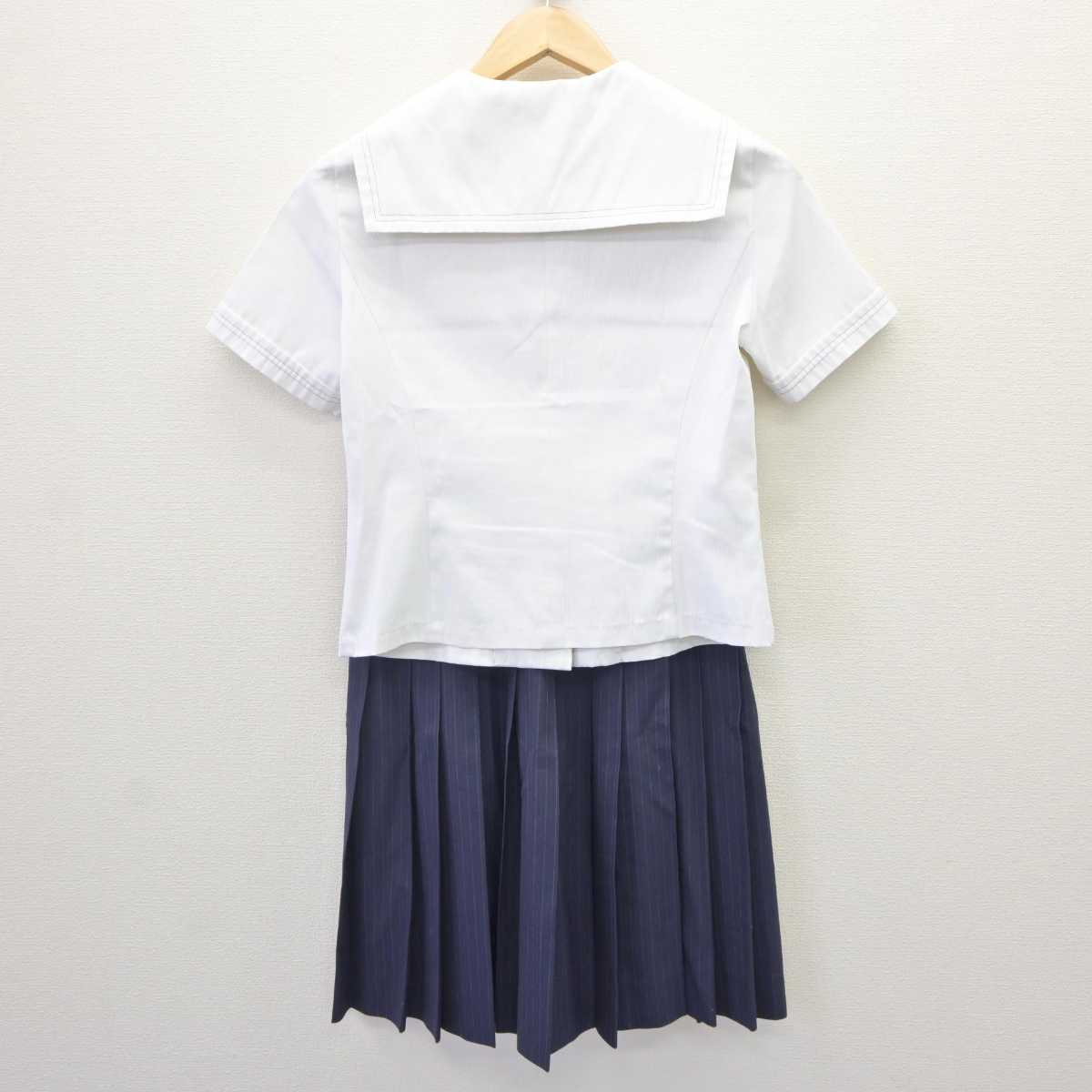 【中古】愛知県 藤ノ花女子高等学校 女子制服 2点 (ブラウス・スカート) sf065069