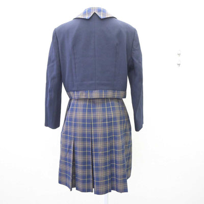 【中古】福岡県 福岡女子高等学校 女子制服 3点 (ブレザー・シャツ・スカート) sf065072