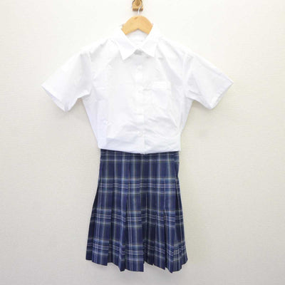 【中古】東京都 永山高等学校 女子制服 2点 (シャツ・スカート) sf065091