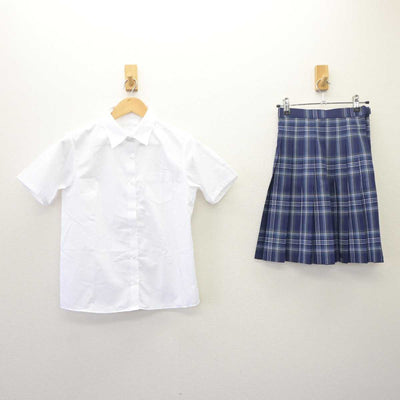 【中古】東京都 永山高等学校 女子制服 2点 (シャツ・スカート) sf065091