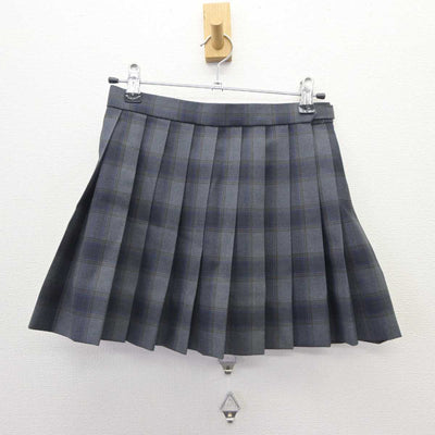 【中古】東京都 永山高等学校 女子制服 4点 (ニット・シャツ・スカート) sf065092