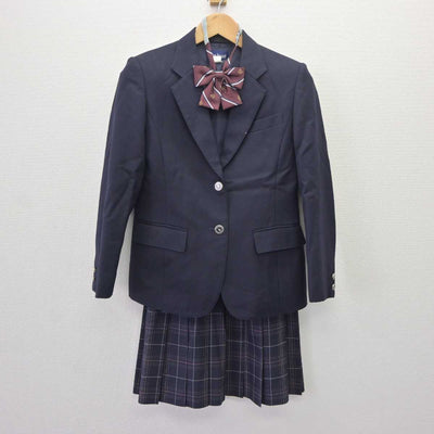 【中古】東京都 若葉総合高等学校 女子制服 4点 (ブレザー・スカート) sf065098