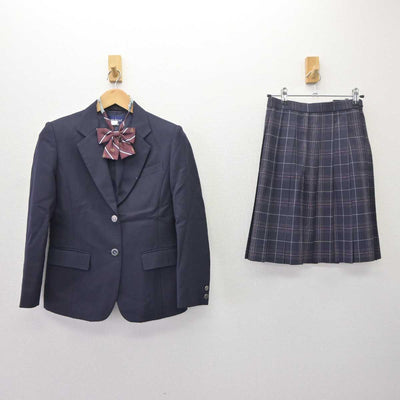 【中古】東京都 若葉総合高等学校 女子制服 4点 (ブレザー・スカート) sf065098