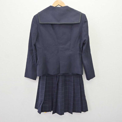 【中古】東京都 総合工科高等学校 女子制服 3点 (ブレザー・スカート) sf065100