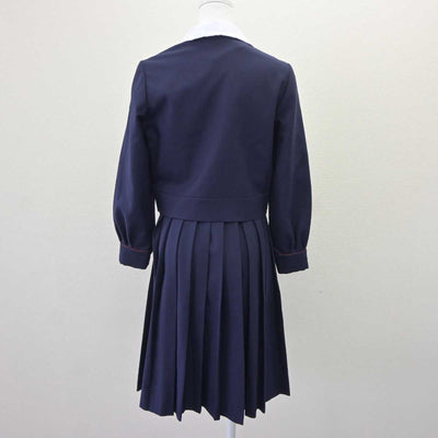 【中古】奈良県 帝塚山中学校・高等学校 女子制服 4点 (ブレザー・スカート) sf065101