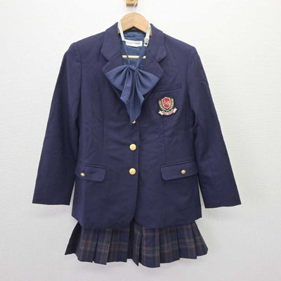 【中古】愛知県 安城学園高等学校 女子制服 4点 (ブレザー・スカート) sf065102