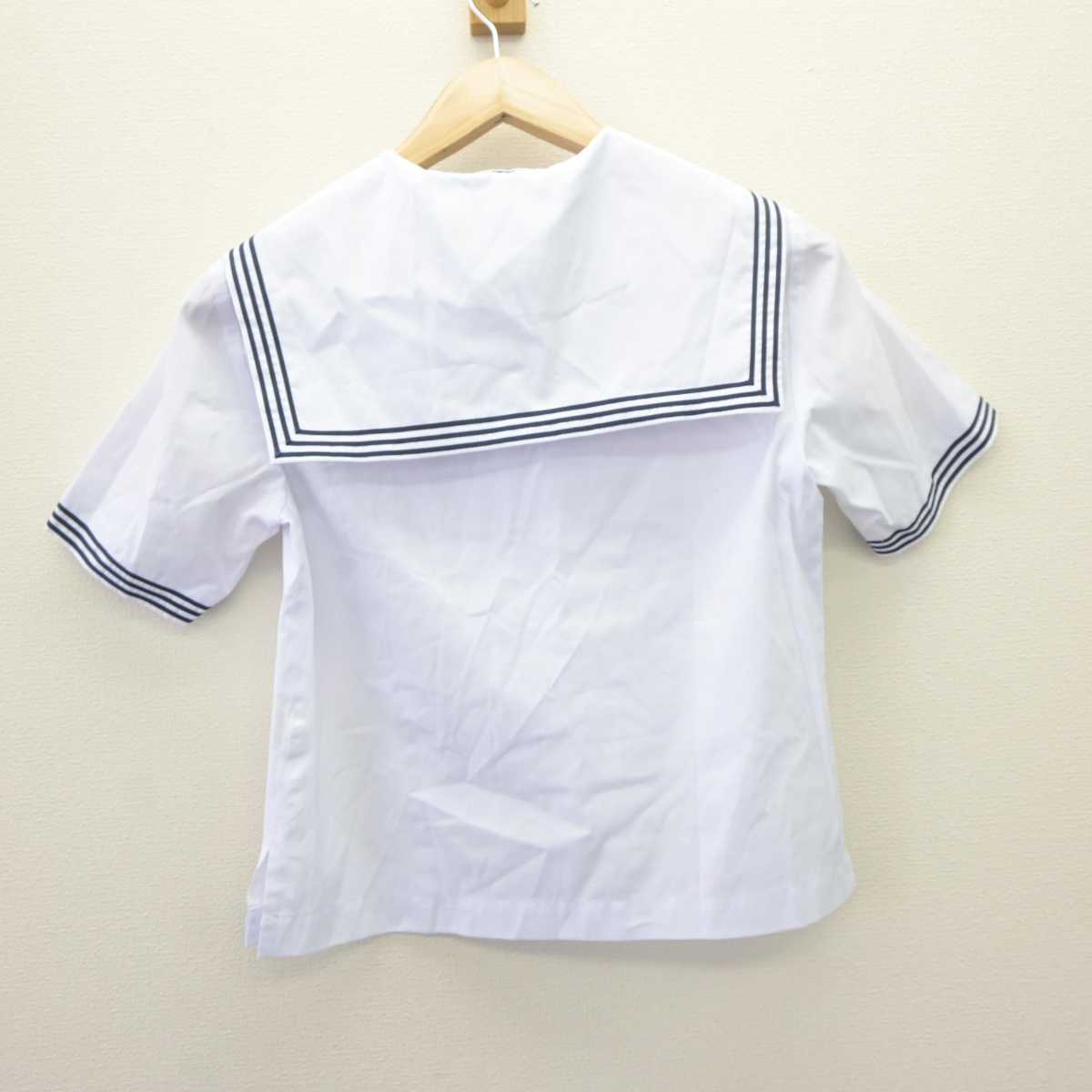 【中古】愛知県 安城学園高等学校 女子制服 2点 (ニット・セーラー服) sf065105