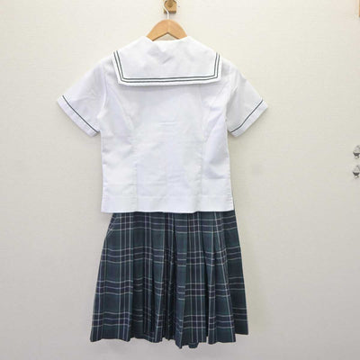 【中古】東京都 文京学院大学女子中学校・高等学校 女子制服 4点 (セーラー服・スカート) sf065109