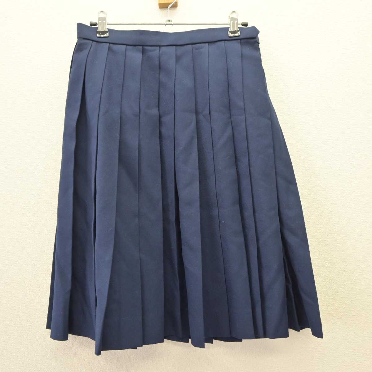 【中古】千葉県 天戸中学校 女子制服 2点 (セーラー服・スカート) sf065113