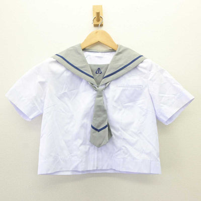 【中古】千葉県 天戸中学校 女子制服 4点 (セーラー服・セーラー服) sf065114