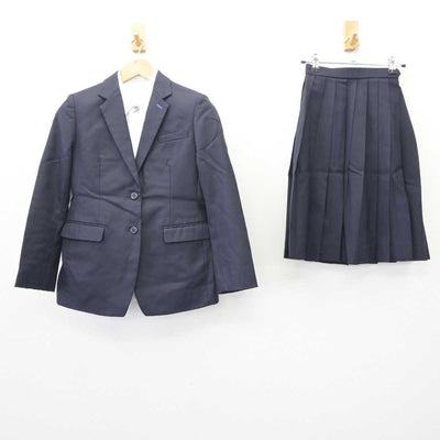 【中古】香川県 高松東高等学校 女子制服 3点 (ブレザー・シャツ・スカート) sf065117