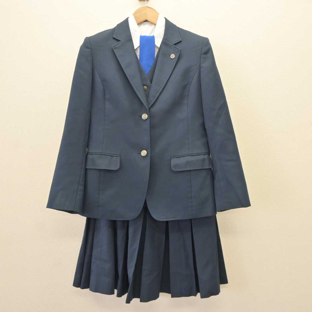 中古】愛知県 安城東高等学校 女子制服 6点 (ブレザー・ベスト・シャツ・スカート) sf065122 | 中古制服通販パレイド