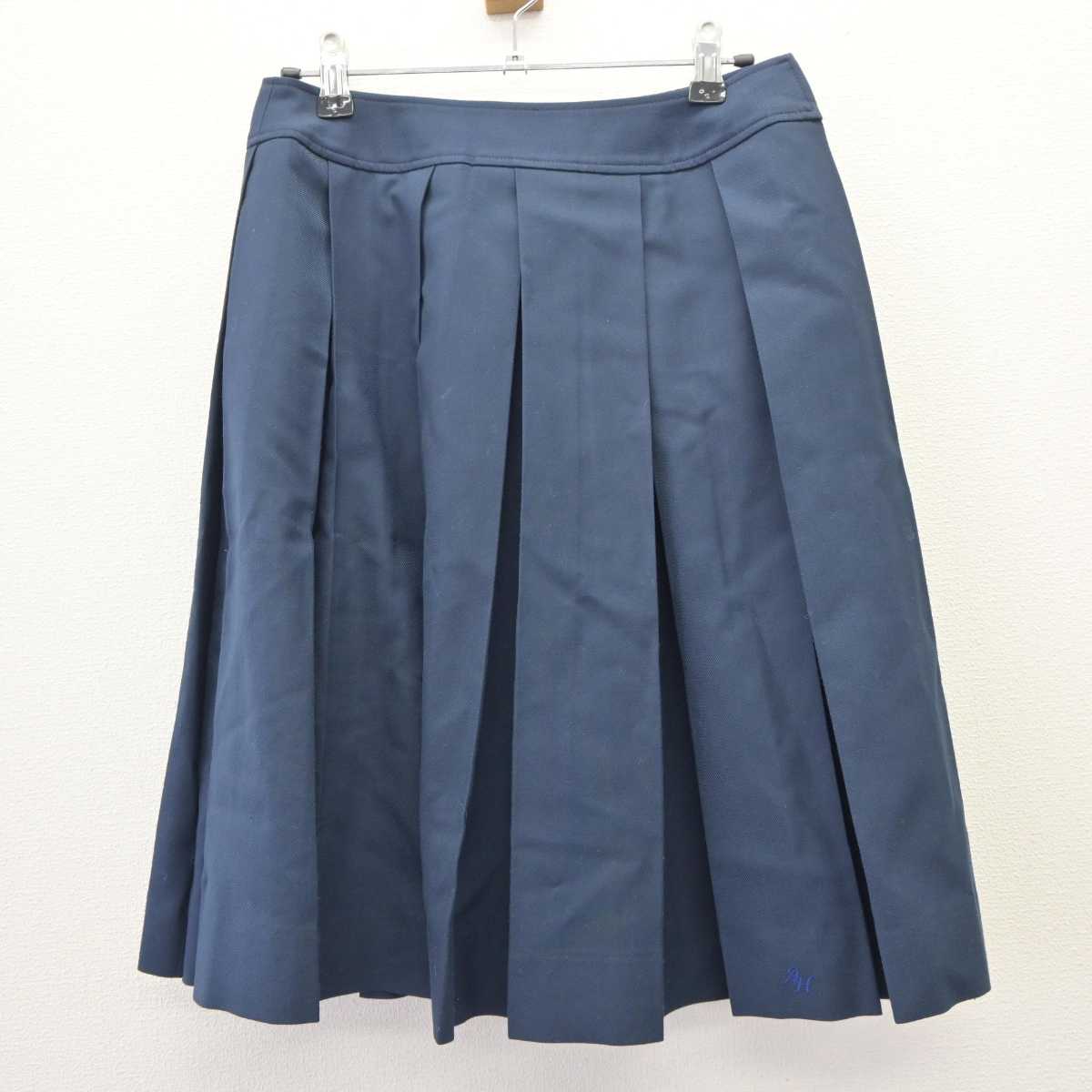 【中古】愛知県 安城東高等学校 女子制服 6点 (ブレザー・ベスト・シャツ・スカート) sf065122