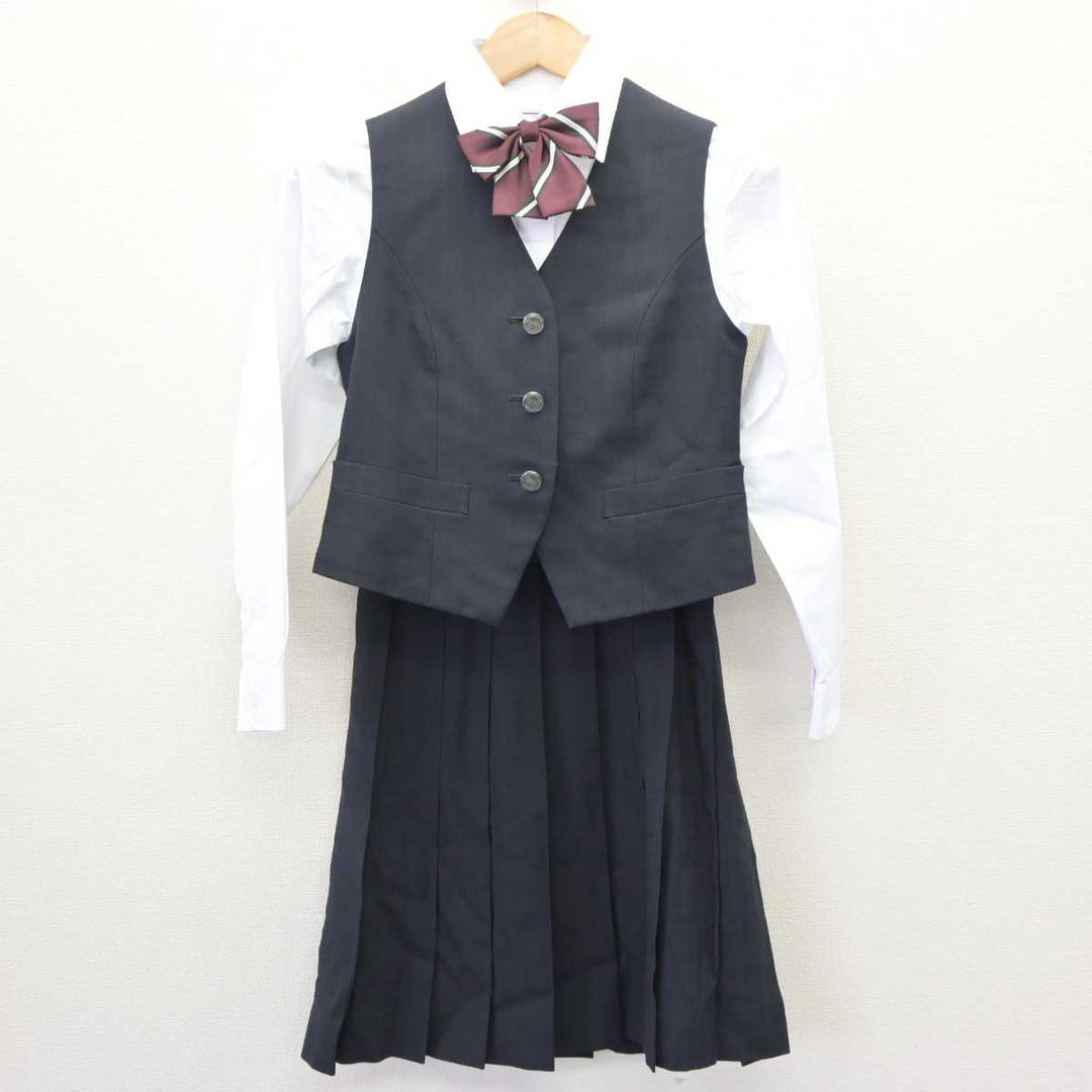 中古】埼玉県 栄東中学・高等学校 女子制服 5点 (ブレザー・ベスト・シャツ・スカート) sf065129 | 中古制服通販パレイド