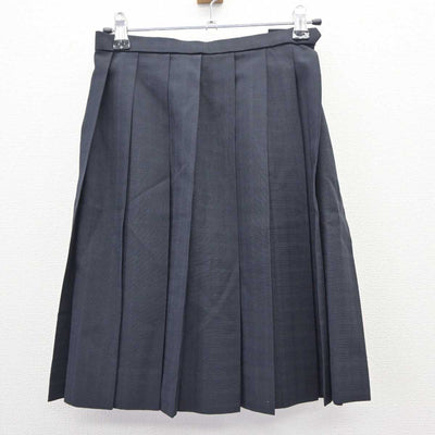 【中古】埼玉県 栄東中学・高等学校 女子制服 4点 (ベスト・シャツ・スカート) sf065130