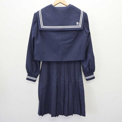 【中古】広島県 尾道東高等学校 女子制服 3点 (セーラー服・スカート) sf065136