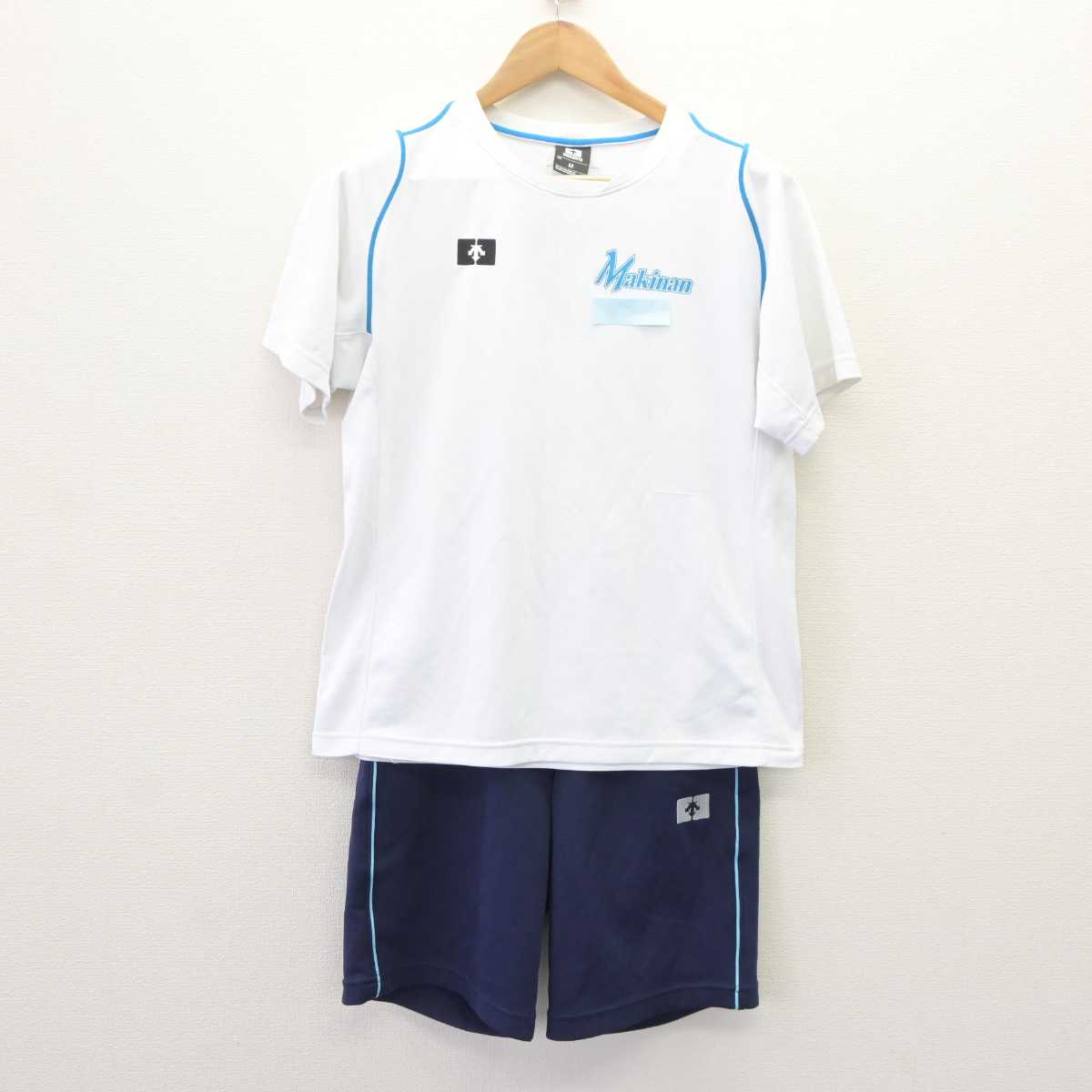 【中古】愛知県 小牧南高等学校 女子制服 2点 (体操服 上・体操服 下) sf065144