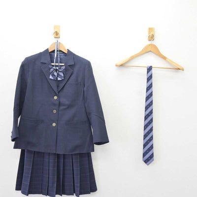 【中古】東京都 瑞穂農芸高等学校 女子制服 5点 (ブレザー・スカート) sf065167