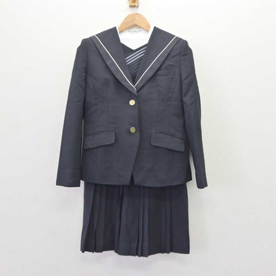 【中古】神奈川県 横浜高等学校 女子制服 4点 (ブレザー・シャツ・スカート) sf065176