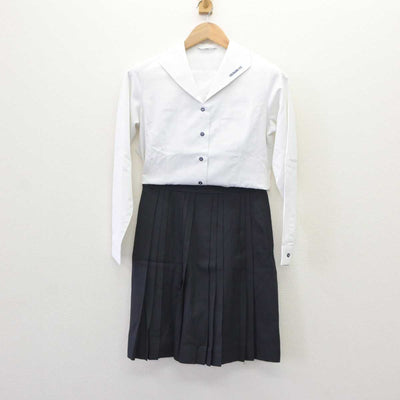 【中古】神奈川県 横浜高等学校 女子制服 4点 (ブレザー・シャツ・スカート) sf065176