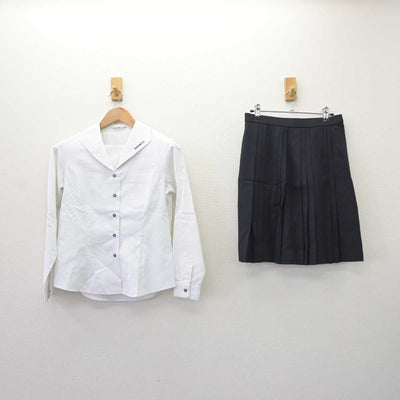 【中古】神奈川県 横浜高等学校 女子制服 4点 (ブレザー・シャツ・スカート) sf065176